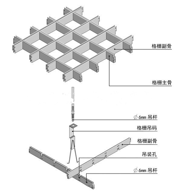 鋁格柵