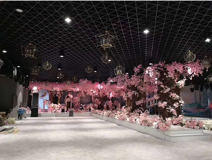 三角鋁格柵吊頂 三角鋁格柵吊頂